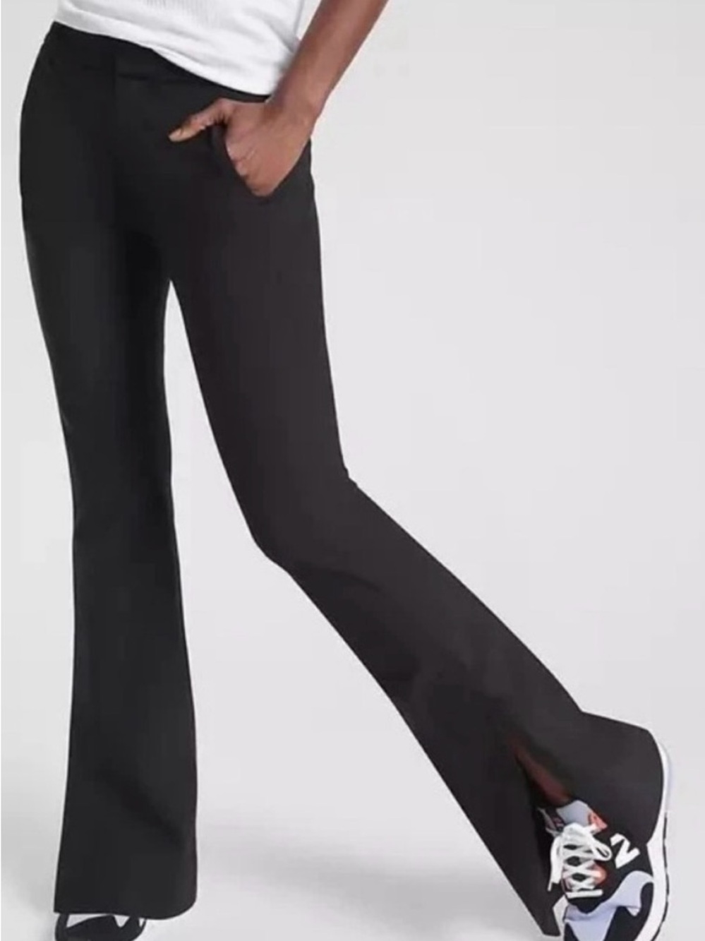 Athleta Stellar Flare Trouser in Black 2P